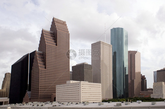 休斯顿德克萨斯天线天际建筑摩天大楼城市图片