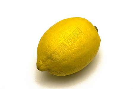 白色背景的柠檬黄色食物水果图片