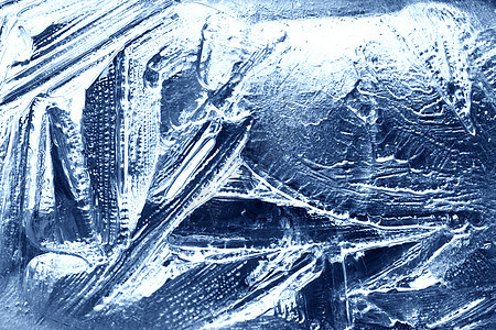 冰背景玻璃纹理窗户蓝色图片