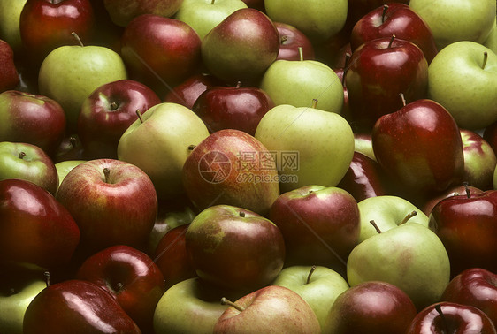 混合的苹果品种图片