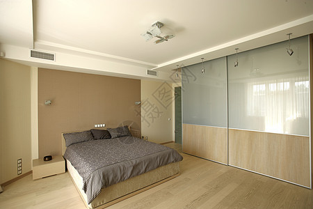 卧室床头板住宅枕头黑色地面窗户褐色公寓奢华文化图片