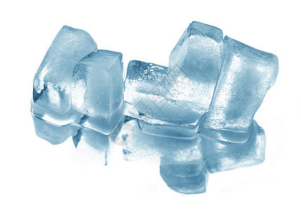 冰晶立方体食物蓝色饮食设计饮料成分元素图片