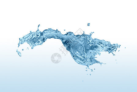 水喷溢口渴饮料蓝色饮食设计气泡自然元素液体图片