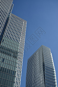 两座塔楼 美因法兰克福图片
