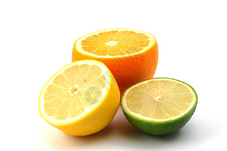 柠檬橙和柑橘水果营养品柚子维生素多样性饮食绿色柠檬热带香橼黄色图片