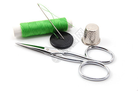 缝缝用品包衣服剪刀工匠编织物筒管别针手工工具创造力面料图片