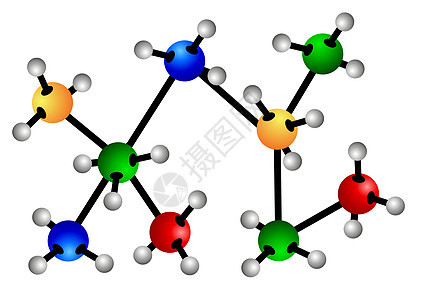 分子唱歌物理产品质子原子生物学化学品红色橙子医疗图片