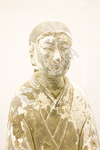 中国陶器棉花旅游团队棕色将军大地文物黏土雕像王朝图片
