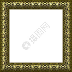颁奖图片或照片框框架黄铜装饰牌匾金子证书雕刻金属中心白色图片