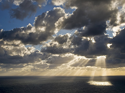 地中海黄昏气氛地球环境日出风景气象插图天顶地平线天空图片