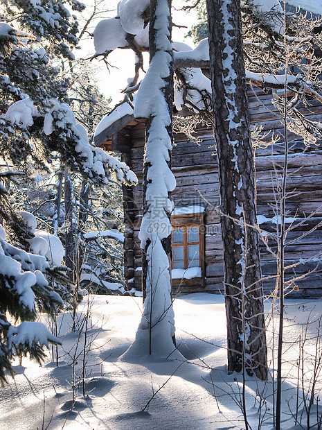 芬兰冬季风景图片