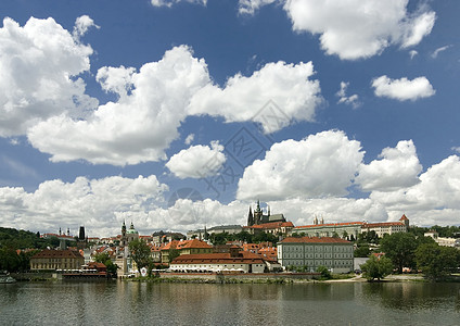布拉格城堡城市风景文化历史旅游教会大教堂图片