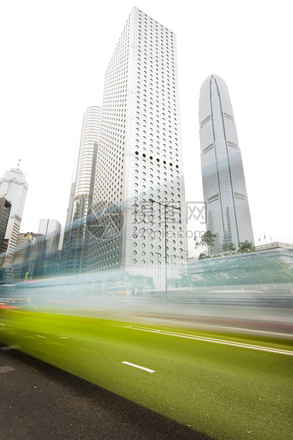 香港市中心的交通经过香港旅游过海汽车旅行城市建筑学景观公共汽车港口隧道图片