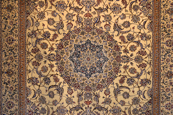 波斯地毯材料编织艺术挂毯小地毯羊毛纺织品装饰品工艺工图片
