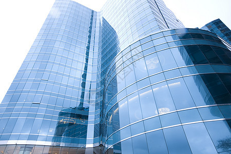 香港现代大楼的现代化建筑蓝色景观天空玻璃城市办公室建筑学摩天大楼图片