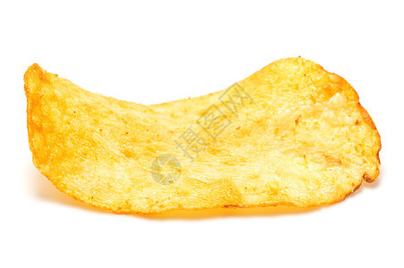 土豆薯片小吃白色食物垃圾油炸黄色筹码图片