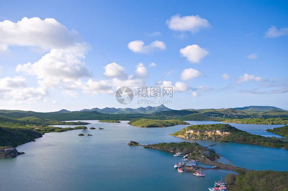 从海湾角度热带波浪海岸场景天空情调支撑异国海洋岩石图片