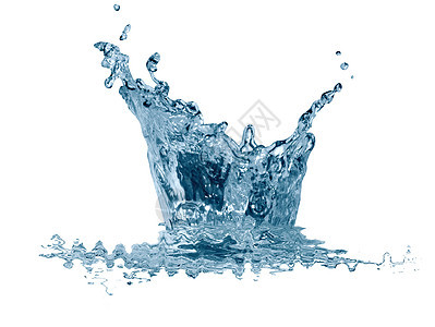 水喷溢设计饮料自然饮食口渴蓝色液体气泡元素图片