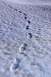 冰雪覆盖高尔夫球场的铁足足足足足迹图片