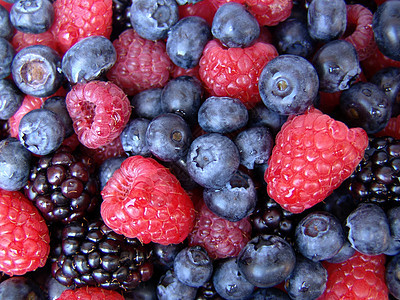 混合浆蓝色流感紫色果汁水果甜点早餐红色浆果图片