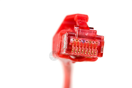 白色背景上隔离的计算机插件的详细细节信号电子金属技术插座网络绳索连接器电脑电气图片
