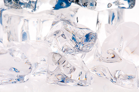冰雪方块液体正方形冰块冷藏白色立方体冻结背景图片