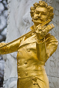 WaltzKing纪念碑的纪念日传统提琴手小提琴家艺术大理石音乐纪念馆音乐家城市作曲家图片