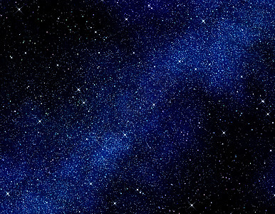 星空或夜空中的恒星星系火花蓝色天空宇宙星云图片