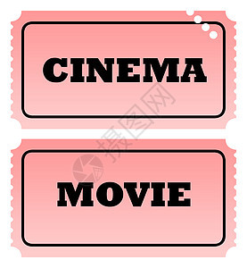 电影和电影票图片