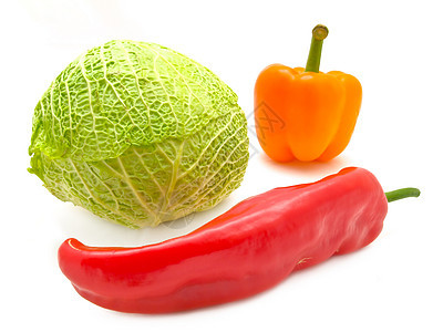 胡椒和卷心菜图片