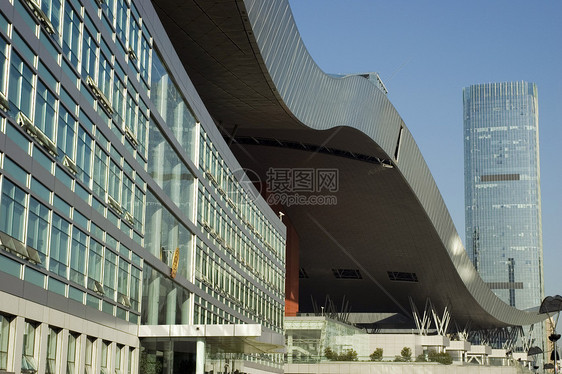 中国的摩天大楼城市建筑办公室建筑学景观商业图片