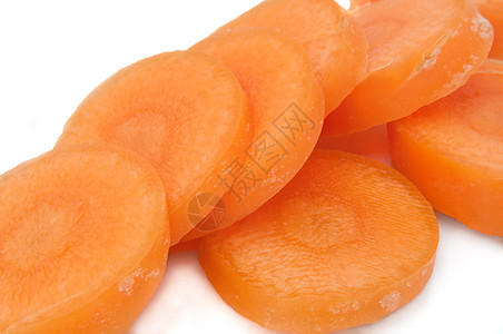 胡萝卜片营养橙子萝卜蔬菜白色矿物质饮食小吃食物图片
