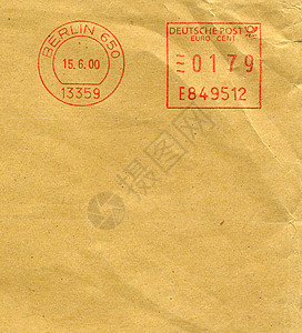 来信信函信件邮政邮票邮资棕色信封仪表邮件背景图片