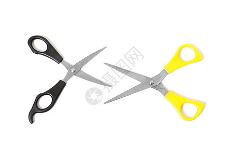 剪刀工具清晰度金属刀刃白色图片