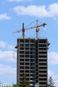 建造旅馆楼群建设者城市起重机领班承包商建筑学蓝色项目建筑师建筑图片