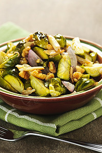 烧烤的鲜贝贝壳菜盘蔬菜生产盘子驻扎食物烹饪营养绿色核桃豆芽图片