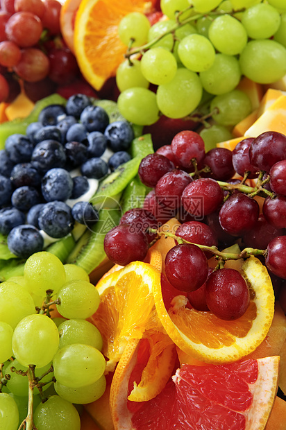 水果盘宴会立方体午餐饮食奇异果服务托盘食物餐饮橙子图片