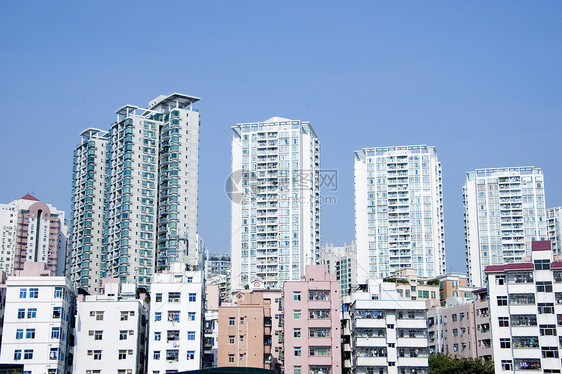 中国的住宅楼 建景观建筑物城市财产建筑学图片