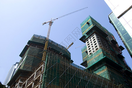 中国深圳建筑工程公司建筑物开发商建设建筑学城市景观起重机建筑图片