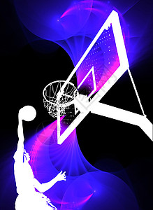 篮球灌篮芭蕾舞者运动游戏行动燃烧分数玩家跳跃时间篮板图片