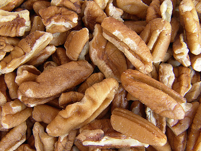 Pecan 坚果营养核桃活力种子矿物质植物水果含油量小吃纤维图片