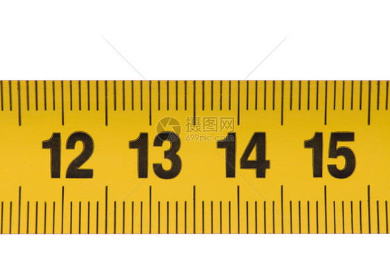 磁带测量仪表工作乐器木工统治者白色公制数字厘米黄色图片