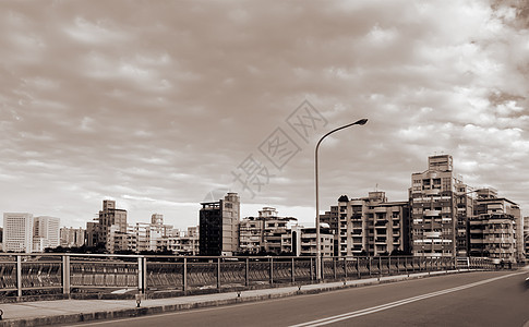 道路和建筑物图片