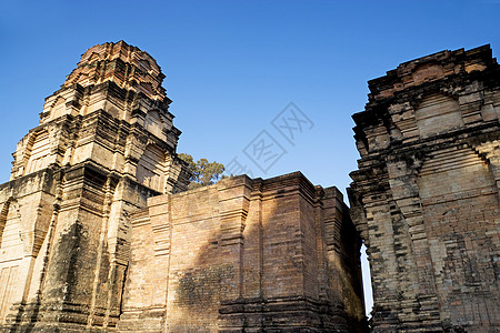 柬埔寨普拉萨特克拉万收获建筑文化世界废墟王国红土建筑物遗产佛教徒图片