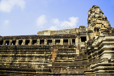 柬埔寨巴普文佛教徒建筑物砂岩废墟遗迹宗教帝国雕塑雕刻王国图片