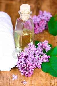 沐浴和泉水软木浴室香水冥想香气药品毛巾温泉紫丁香按摩图片