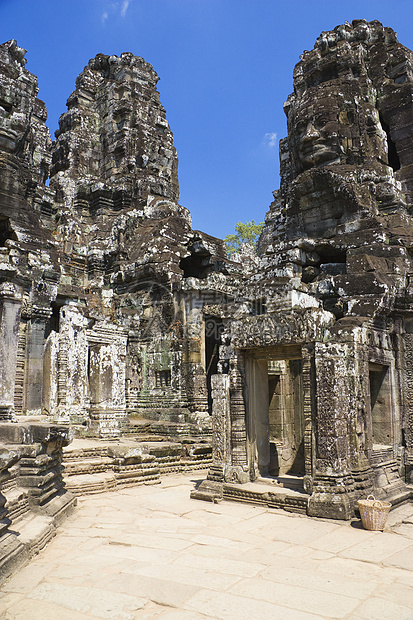 柬埔寨吴哥托姆宽慰废墟遗迹文化高棉语雕刻考古学王国电影宗教图片