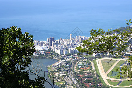 里约热内卢海岸建筑城市海洋热带季节旅游假期景观蓝色图片