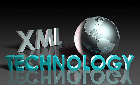 XML 技术功能性互联网驱动网站编程程序全球网络标准项目图片