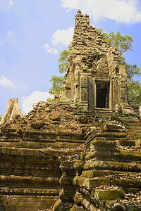 柬埔寨帕利莱寺庙高棉语废墟王国佛教徒世界建筑物文化砂岩旅游遗迹图片